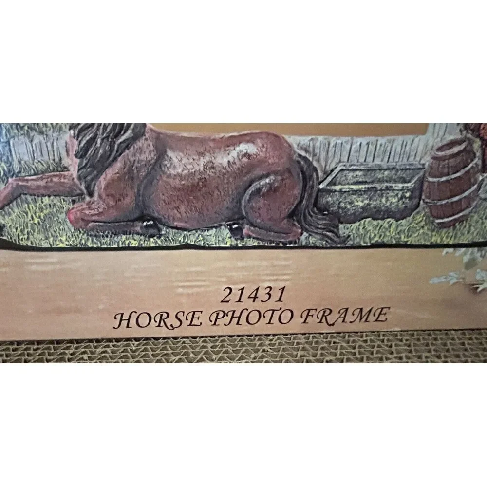 3D‎ Chespeake Bay Horses Frame Holds 6 X 4 Photo frame NEW